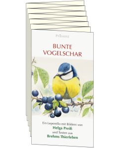 Bunte Vogelschar
