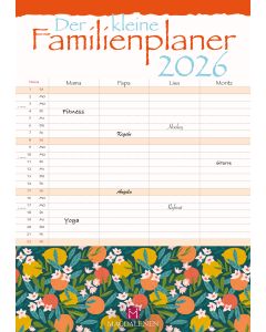 Der kleine Familienplaner 2026