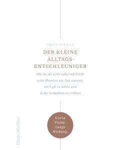 Der kleine Alltagsentschleuniger – Wie du dir jetzt (aber wirklich) zehn Minuten am Tag nimmst, um Luft zu holen und deine Gedanken zu ordnen