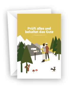 Prüft alles und behaltet das Gute! (1. Thessalonicher 5,21)