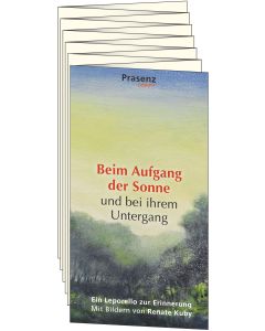 Beim Aufgang der Sonne und bei ihrem Untergang