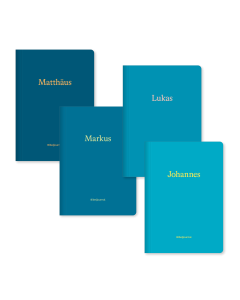 Bibeljournale – Paket Evangelien (Matthäus, Markus, Lukas, Johannes)