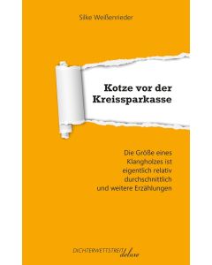 Kotze vor der Kreissparkasse