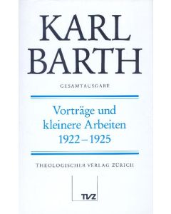 Karl Barth Gesamtausgabe